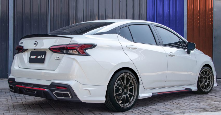 更显帅气！2020 Nissan Almera 搭载 Drive68 空力套件 119467