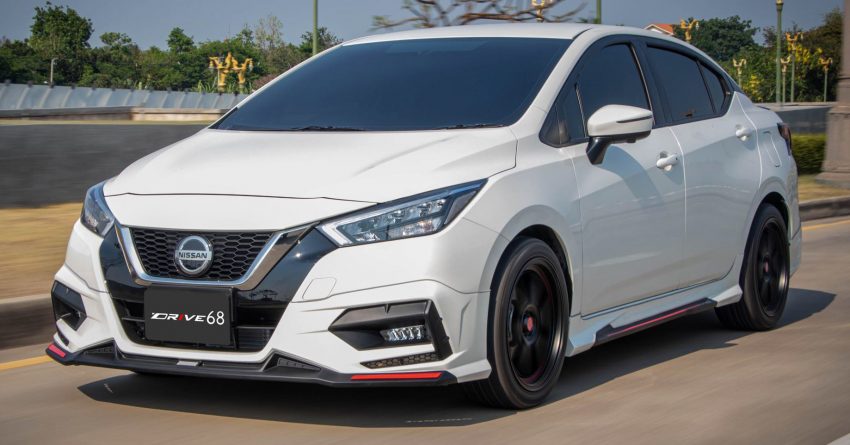 更显帅气！2020 Nissan Almera 搭载 Drive68 空力套件 119469