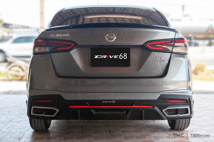 更显帅气！2020 Nissan Almera 搭载 Drive68 空力套件 119470