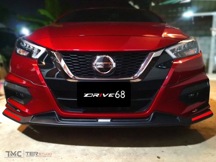 更显帅气！2020 Nissan Almera 搭载 Drive68 空力套件 119472
