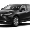 四代 Toyota Harrier 首月开卖接4.5万订单, 超原预期15倍