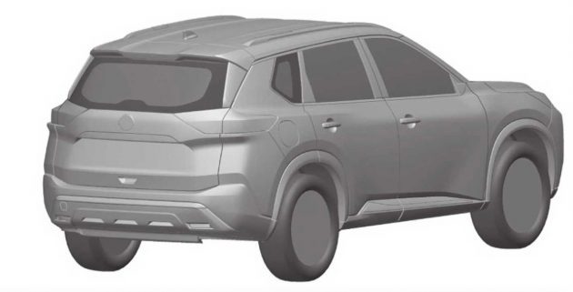 外媒曝光下一代 Nissan X-Trail 3D造型图, 双层头灯设计!