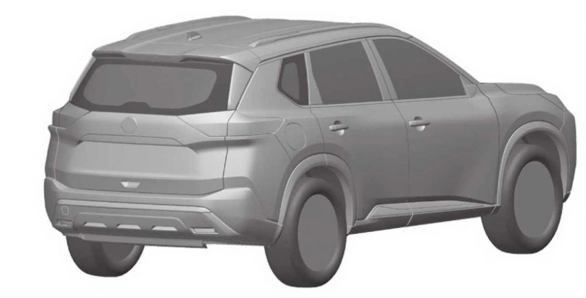 外媒曝光下一代 Nissan X-Trail 3D造型图, 双层头灯设计! 119347