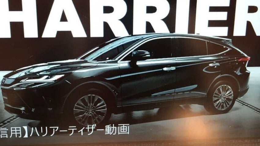 第四代 Toyota Harrier 宣传照曝光，预计今年6月全球首发 119534