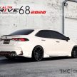 泰改装厂另一作品，Toyota Corolla 配 Drive68 空力套件