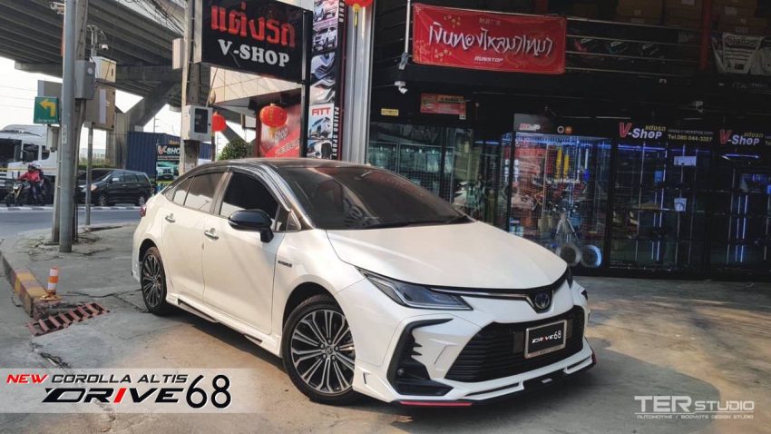 泰改装厂另一作品，Toyota Corolla 配 Drive68 空力套件 119823