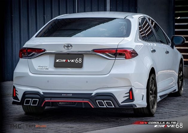 泰改装厂另一作品，Toyota Corolla 配 Drive68 空力套件