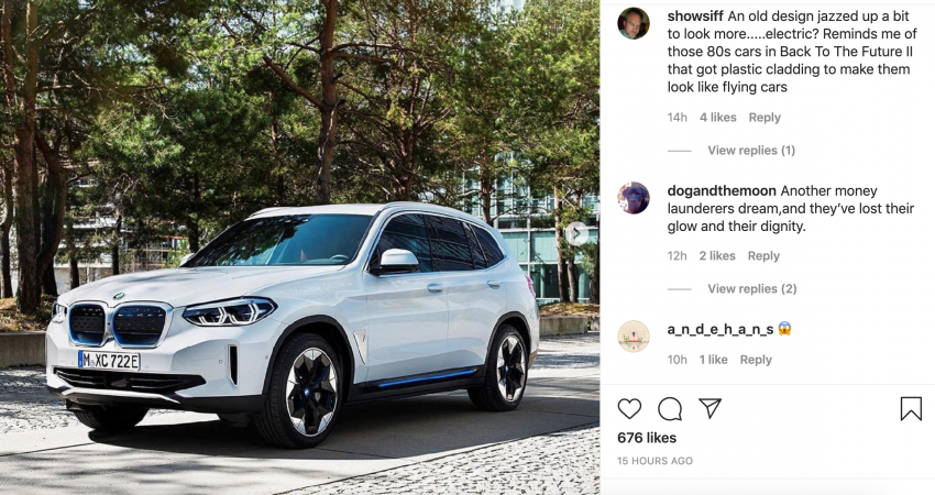 BMW iX3 宣传照被网民提前曝光，纯电动SUV即将上市 120682