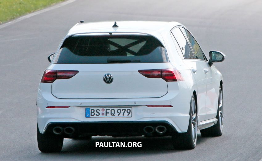 谍照：2021 Volkswagen Mk8 Golf R 无伪装纽北赛道试跑 120062