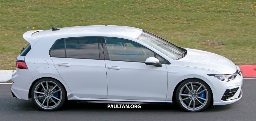 谍照：2021 Volkswagen Mk8 Golf R 无伪装纽北赛道试跑 120057