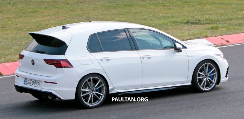 谍照：2021 Volkswagen Mk8 Golf R 无伪装纽北赛道试跑 120059