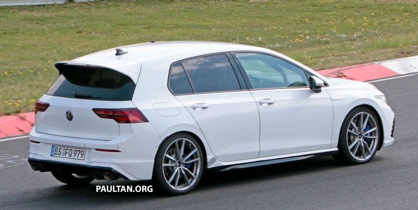 谍照：2021 Volkswagen Mk8 Golf R 无伪装纽北赛道试跑 120060