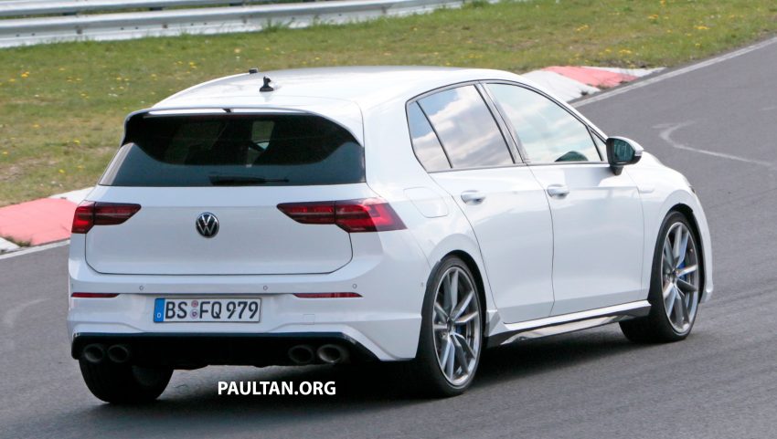谍照：2021 Volkswagen Mk8 Golf R 无伪装纽北赛道试跑 120061