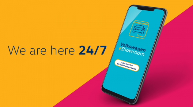 Volkswagen eShowroom 正式推出；线上买车有额外折扣