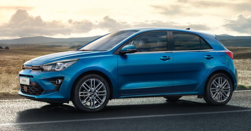 第四代 Kia Rio 推出小改款, Kia家族首搭轻度油电系统车款 122619