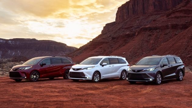 全新 2021 Toyota Sienna 正式发布，有运动版可选！搭载 2.5L Dynamic Force 引擎混动系统，内建吸尘机和冰箱