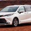 全新 2021 Toyota Sienna 正式发布，有运动版可选！搭载 2.5L Dynamic Force 引擎混动系统，内建吸尘机和冰箱