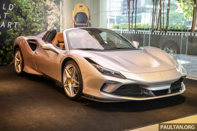 敞篷版 Ferrari F8 Spider 登陆大马，不含税售RM1.18m起