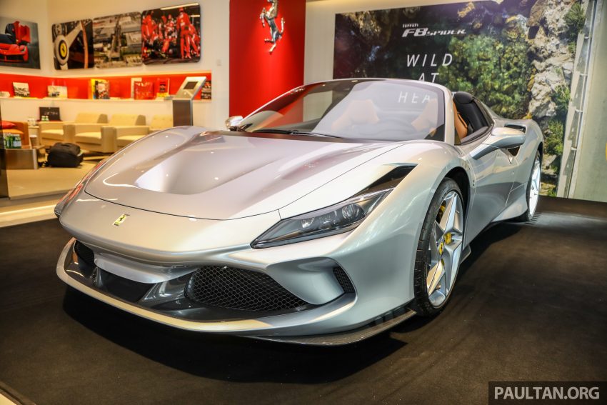敞篷版 Ferrari F8 Spider 登陆大马，不含税售RM1.18m起 121609