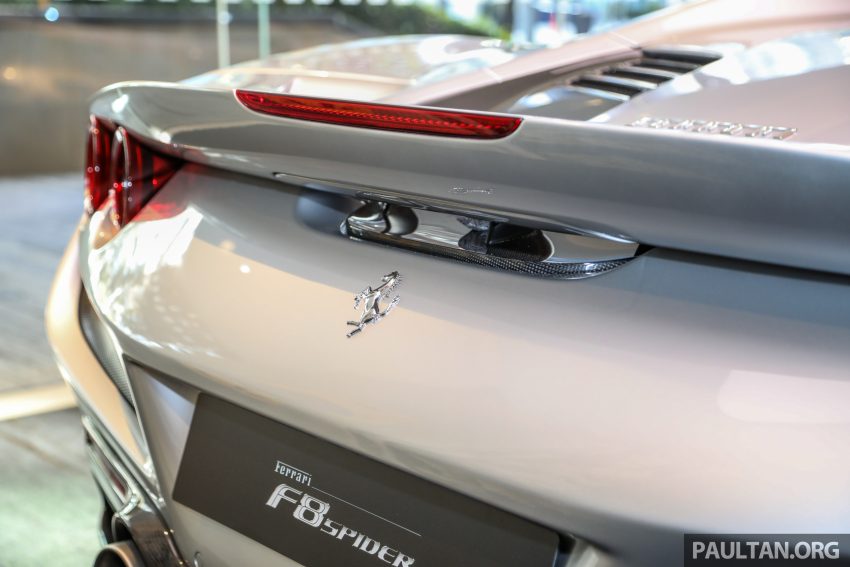 敞篷版 Ferrari F8 Spider 登陆大马，不含税售RM1.18m起 121629