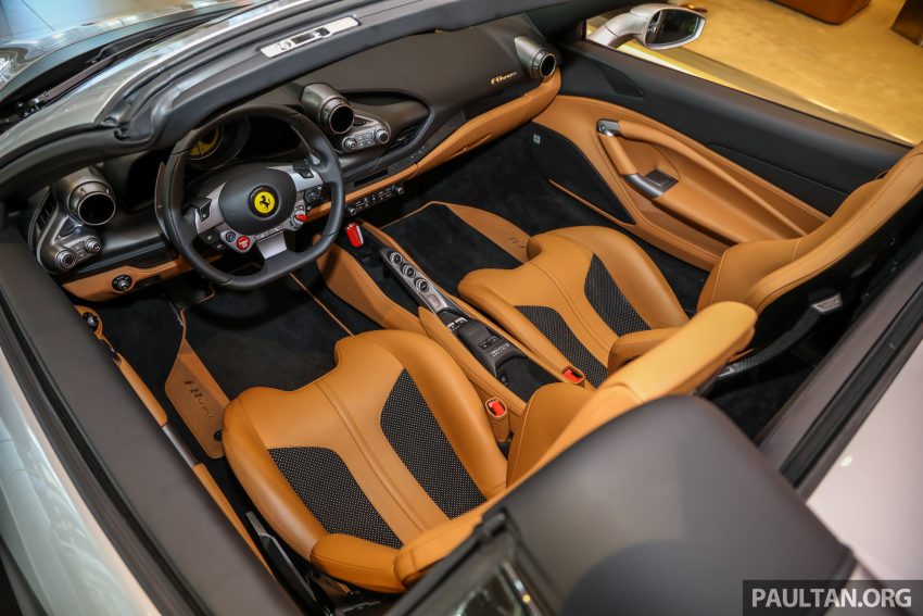 敞篷版 Ferrari F8 Spider 登陆大马，不含税售RM1.18m起 121636
