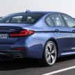 小改款 G30 BMW 5 Series LCI 发布, 造型向大哥7系看齐