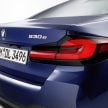 小改款 G30 BMW 5 Series LCI 发布, 造型向大哥7系看齐