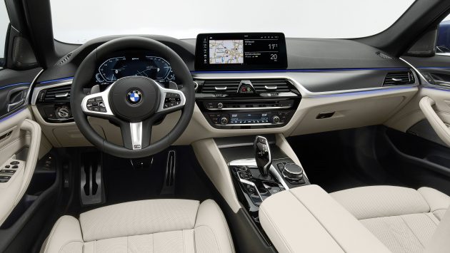 小改款 G30 BMW 5 Series LCI 发布, 造型向大哥7系看齐
