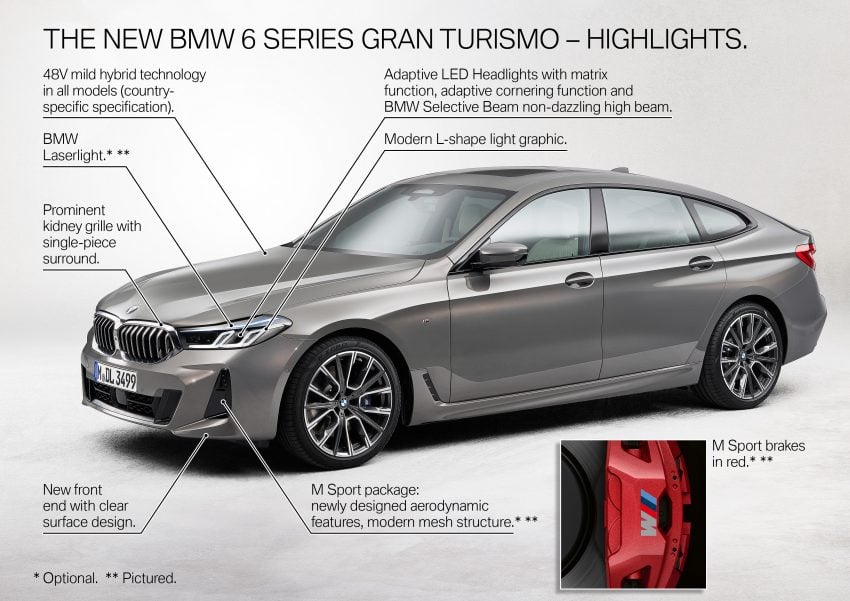 G32 BMW 6 Series GT 小改款正式发布，搭载轻混动系统 122477