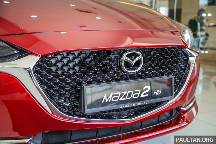2020 Mazda 2 小改款本地新车实拍, 单一等级售价10.4万 121430