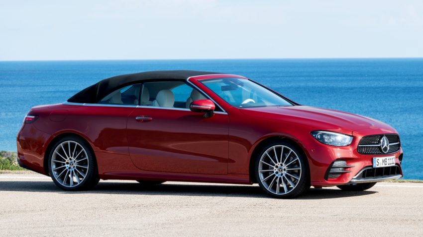 敞篷版 Mercedes-Benz E-Class Cabriolet 小改款发布 122605