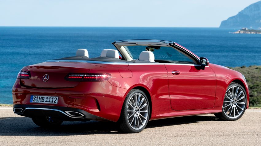 敞篷版 Mercedes-Benz E-Class Cabriolet 小改款发布 122607