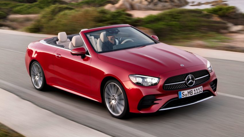 敞篷版 Mercedes-Benz E-Class Cabriolet 小改款发布 122608