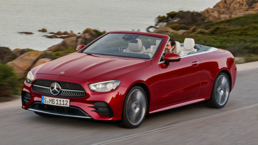 敞篷版 Mercedes-Benz E-Class Cabriolet 小改款发布 122609