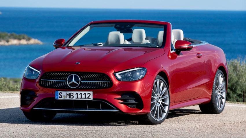 敞篷版 Mercedes-Benz E-Class Cabriolet 小改款发布 122603