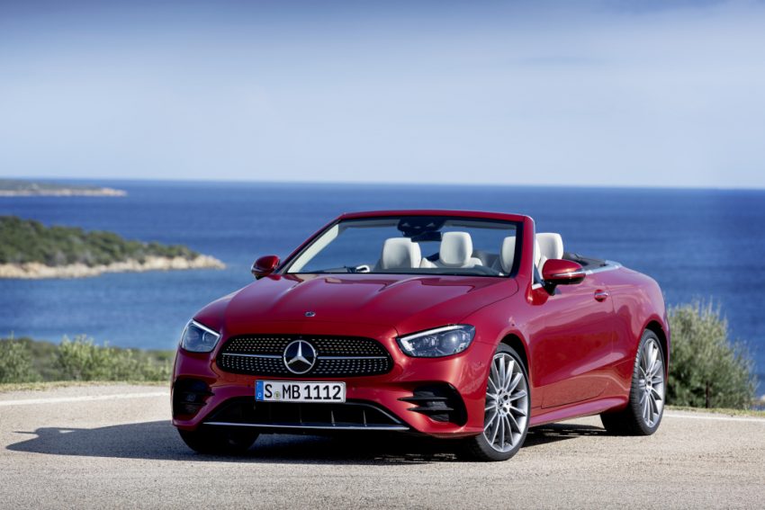 敞篷版 Mercedes-Benz E-Class Cabriolet 小改款发布 122583