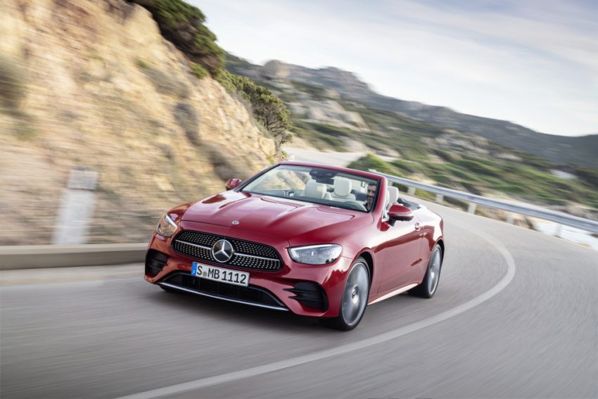 敞篷版 Mercedes-Benz E-Class Cabriolet 小改款发布 122579