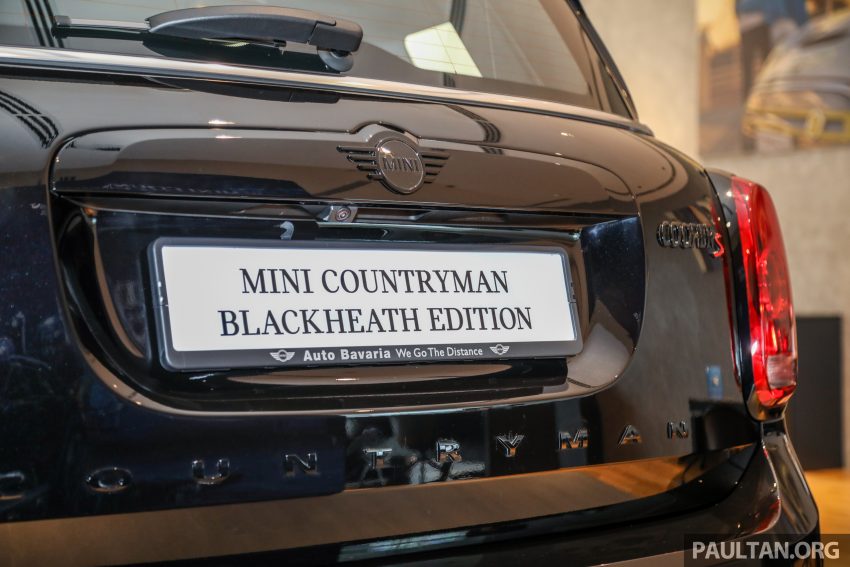图集：MINI Countryman Blackheath Edition 实拍！英伦黑荒原风格设计，全马限量48辆配额，售价RM253,888 121991