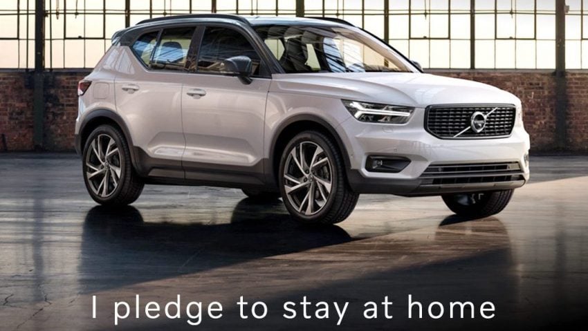 Volvo 举办社交安全距离承诺竞赛, 送1万份GrabFood礼券 120899