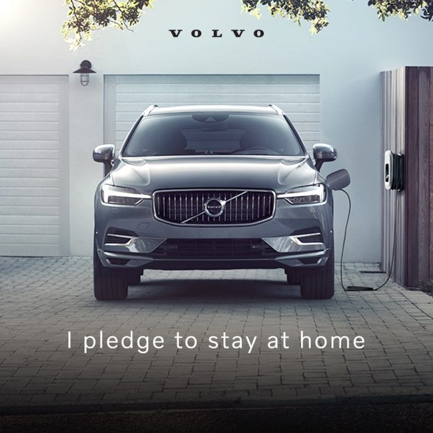 Volvo 举办社交安全距离承诺竞赛, 送1万份GrabFood礼券