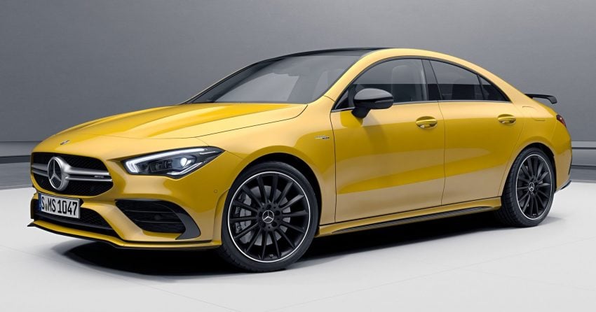 Mercedes-AMG 为 CLA 35／45 推出空气动力学选装包 124312