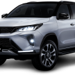 2020 Toyota Fortuner 小改款！新增 Legender 运动型版