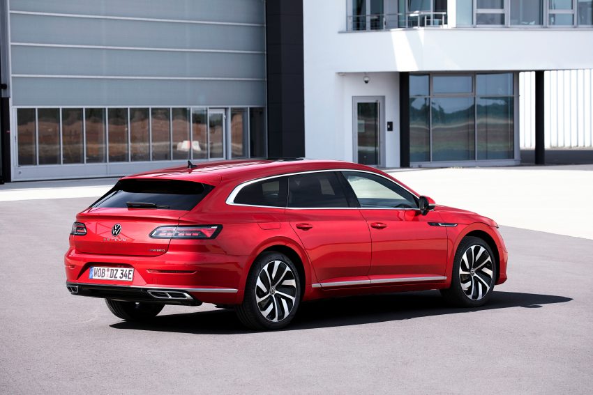 2020 Volkswagen Arteon 小改款官图发布，新增 PHEV 插电式混动版、Shooting Brake 猎装版，以及“R”高性能版 125794