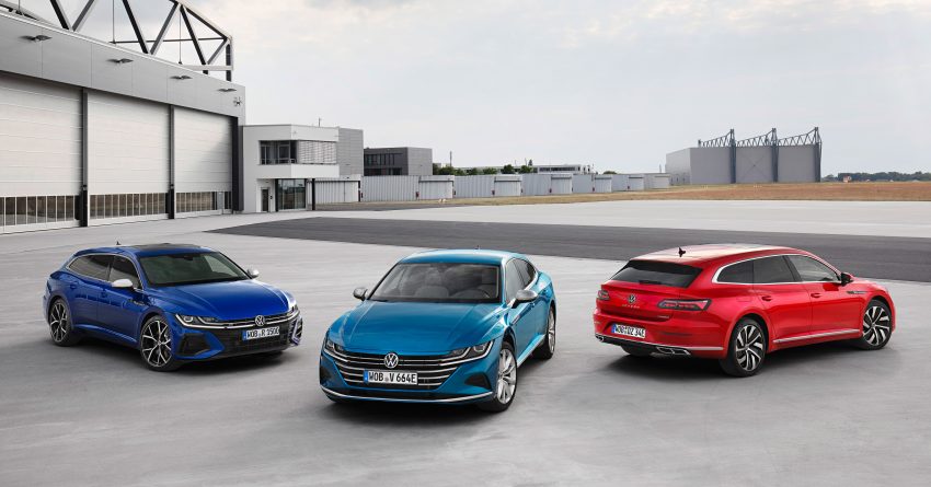 2020 Volkswagen Arteon 小改款官图发布，新增 PHEV 插电式混动版、Shooting Brake 猎装版，以及“R”高性能版 125723