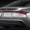 2021 Lexus IS 正式亮相！提供三种动力选项，外表更张扬