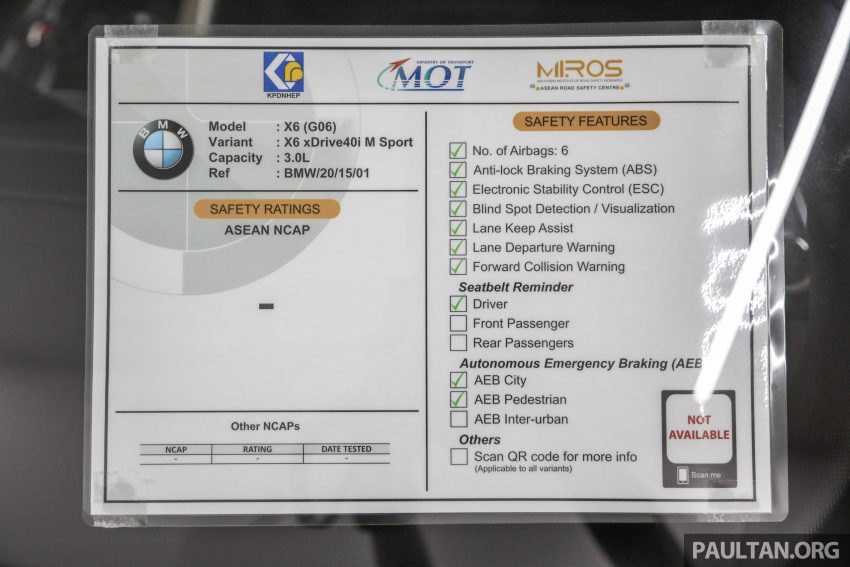图集: 2020 BMW X6 xDrive40i M Sport 本地新车实拍 125648