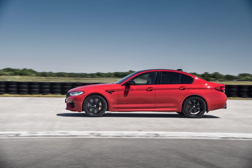 小改款 BMW M5 F90 欧洲面世, E63 最强对手也来筹热闹 125364