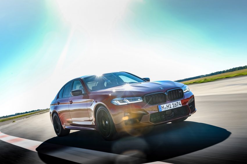 小改款 BMW M5 F90 欧洲面世, E63 最强对手也来筹热闹 125374
