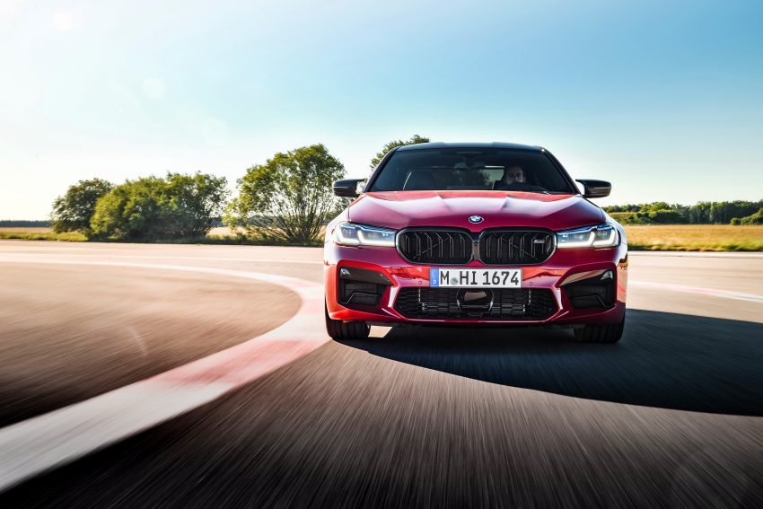 小改款 BMW M5 F90 欧洲面世, E63 最强对手也来筹热闹 125375