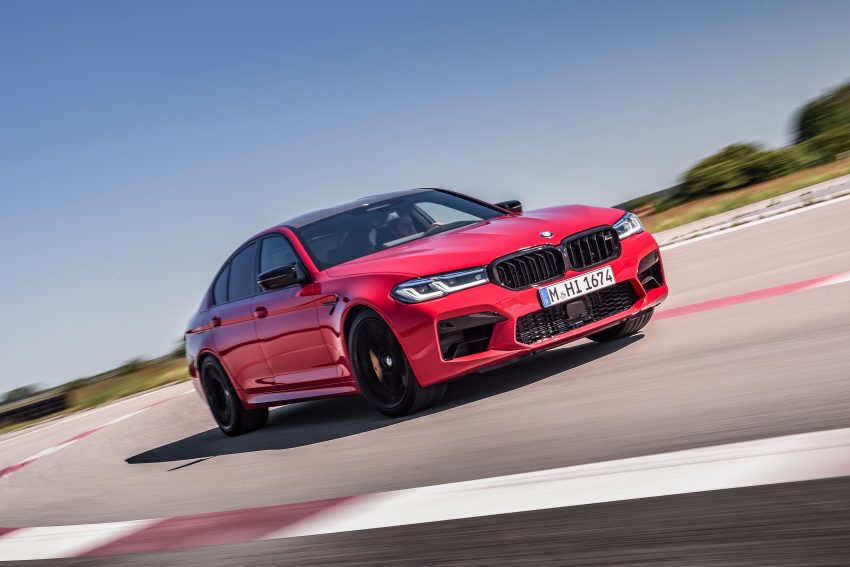 小改款 BMW M5 F90 欧洲面世, E63 最强对手也来筹热闹 125395